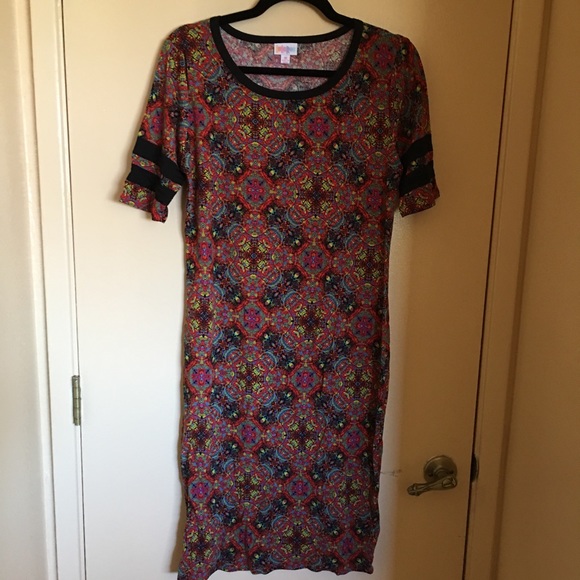 2 LulaRoe Julia dress lot - Picture 6 of 7
